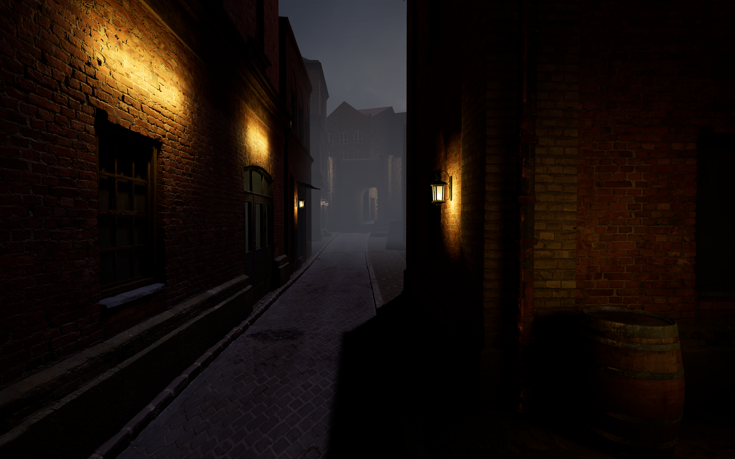 Image from my environment "Slumbering City"